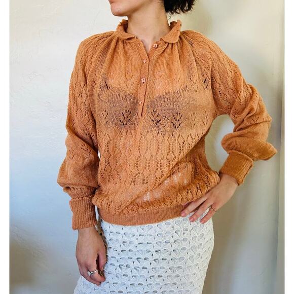 Vintage Cottagecore Sweater - Picture 1 of 4